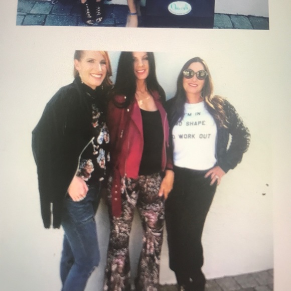 Lavender Brown Swede Jacket Dark Red NWT - Picture 2 of 2